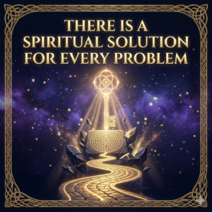 There is a spiritual solution to every problem